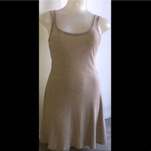 Forever 21 tan dress